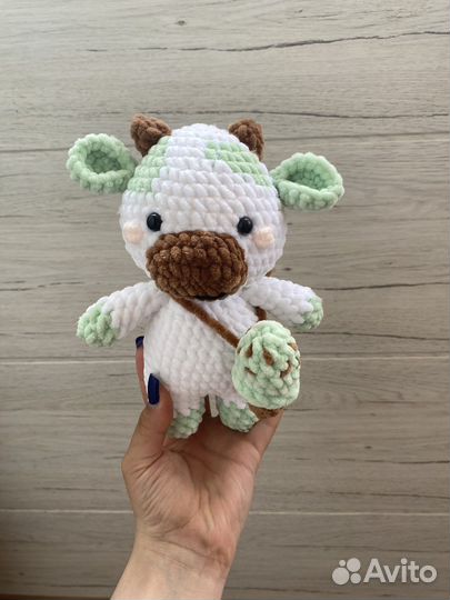 Плюшевый бычок