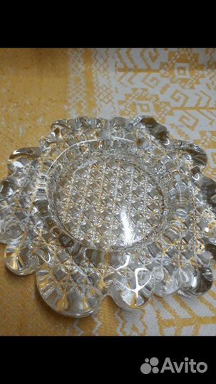 Пепельница хрустальная СССР