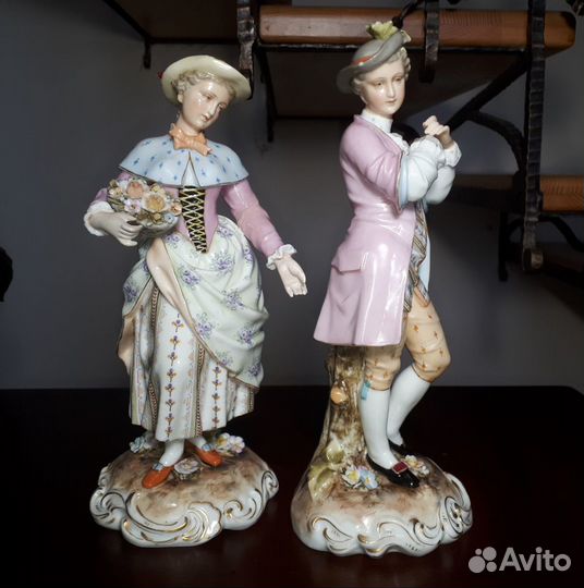 Статуэтка Фарфоровая Германия 1886 год