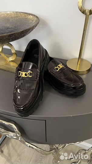 Лоферы Celine оригинал нат кожа
