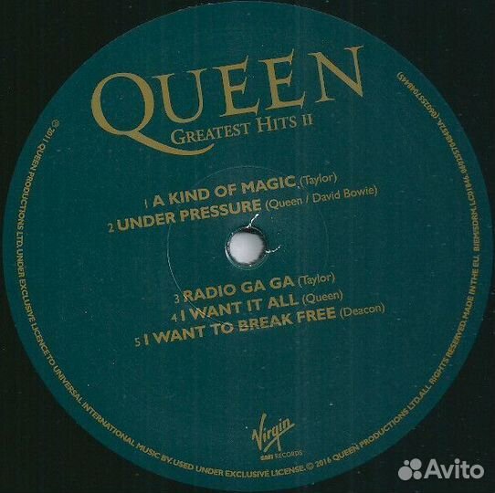 Винил Queen – Greatest Hits II (2 LP)