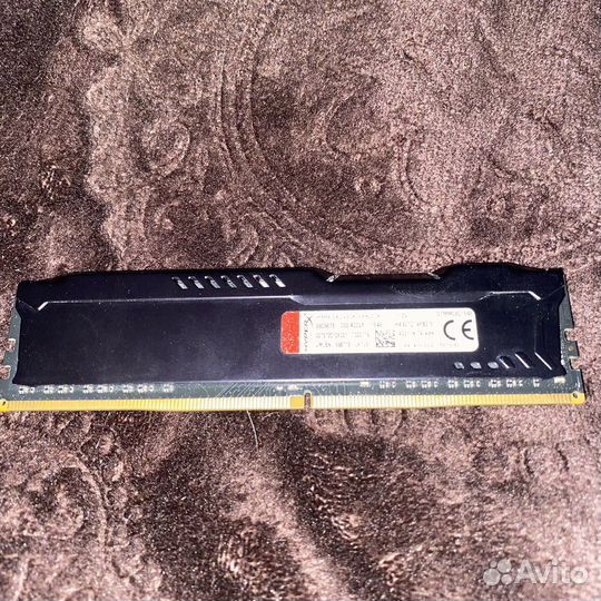 Оперативная память ddr4 hyperx fury 8gb