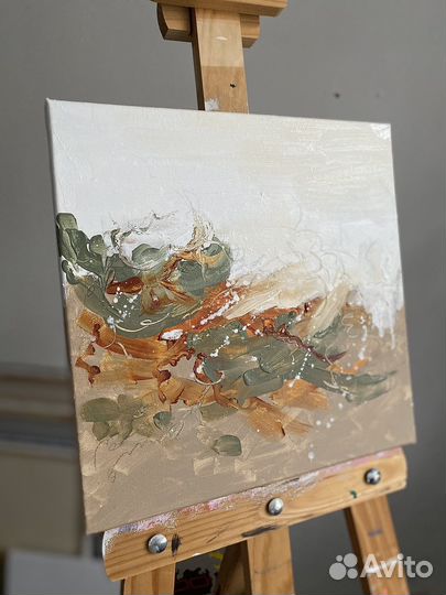 Интерьерная картина абстракция 30х30