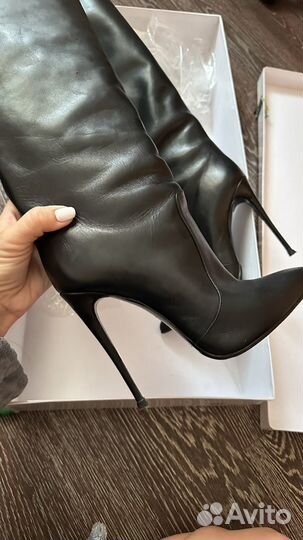 Сапоги ботфорты