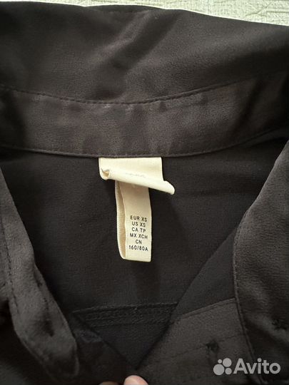 Новый атласный ксостюм в пижамном стиле H&M