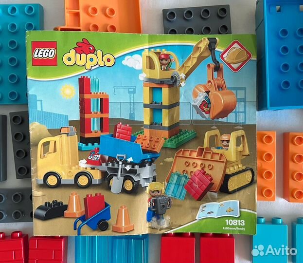 Lego duplo 10813 Большая стройплощадка