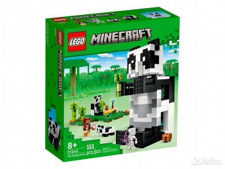 Lego Minecraft 21245 Дом панды