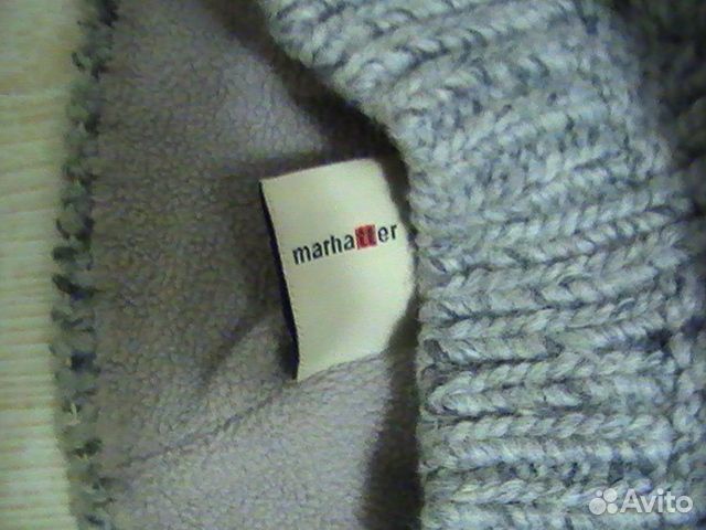 Шапка+шарфик мужская фирма Marhatter