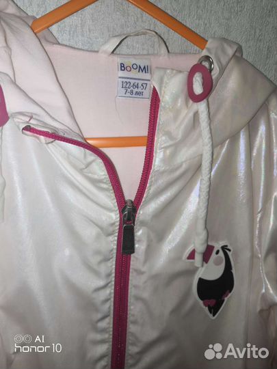 Ветровка для девочки