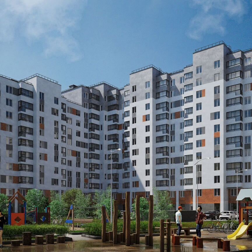 2-к. квартира, 51,7 м², 9/12 эт.