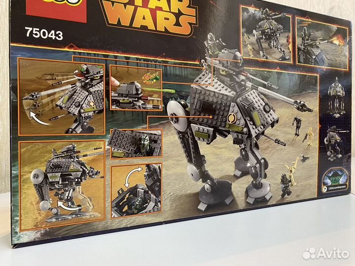 Lego Star Wars 75043 AT-AP (шагающий танк AT-AP)
