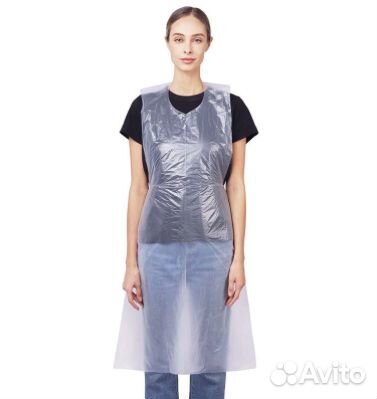 Фартук полиэтиленовый прозрачный 1- Touch, 25 штук