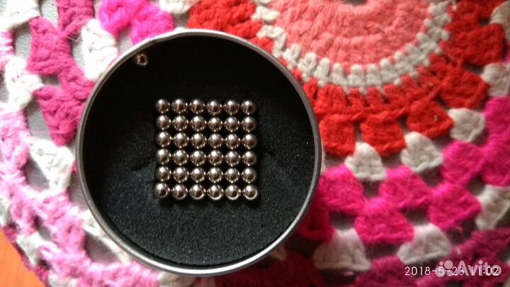 Шарики, кубики, палочки, магнитные