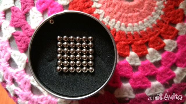 Шарики, кубики, палочки, магнитные