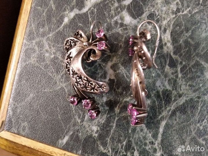 Серьги и кольцо СССР и другое