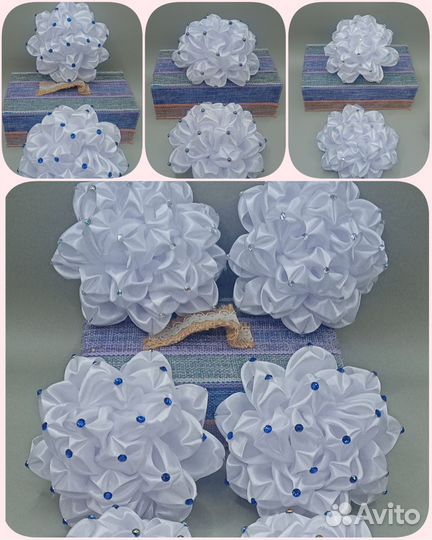 Резинки для волос ручной работы