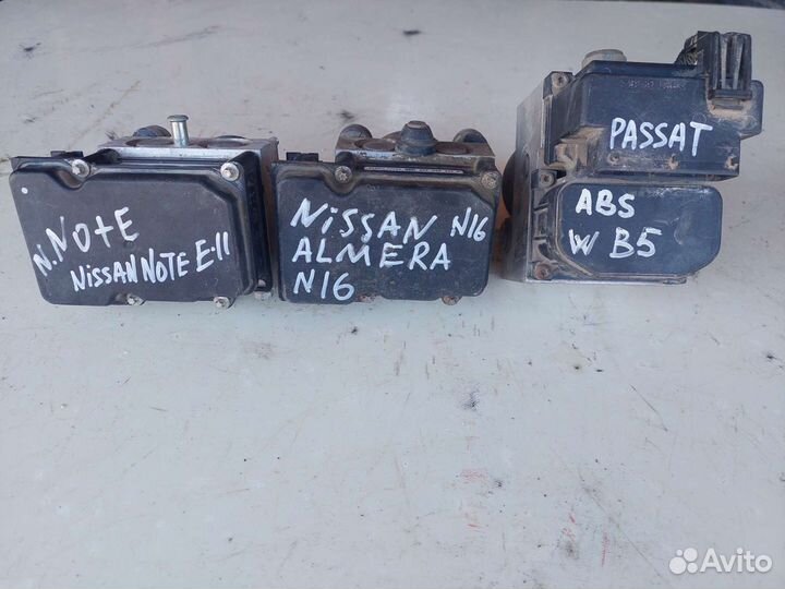 Блок ABS Nissan almera N16, Note Е11,Passat B5