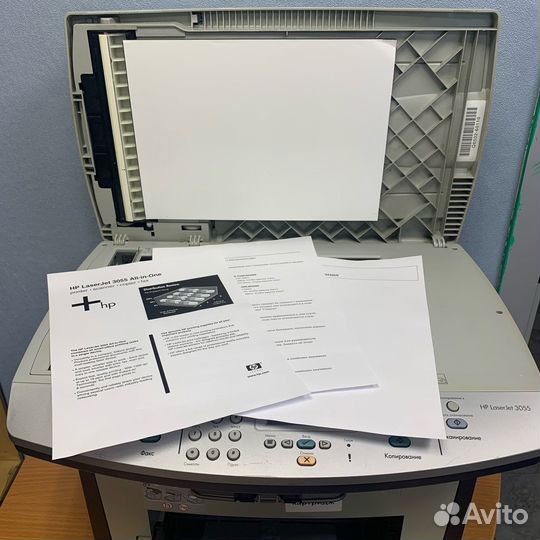 Лазерное мфу HP LaserJet 3055+Новый картридж