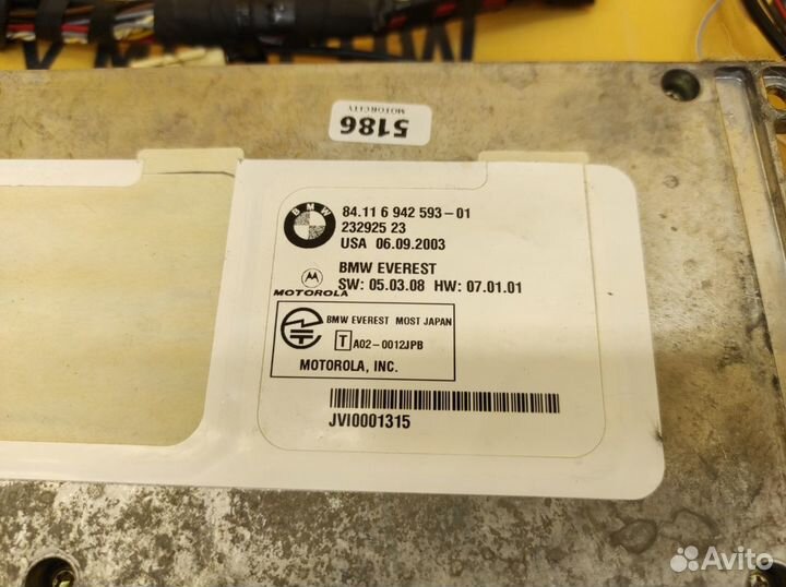 Блок телефона Bmw 525I E60 M54B30 3.0 2003