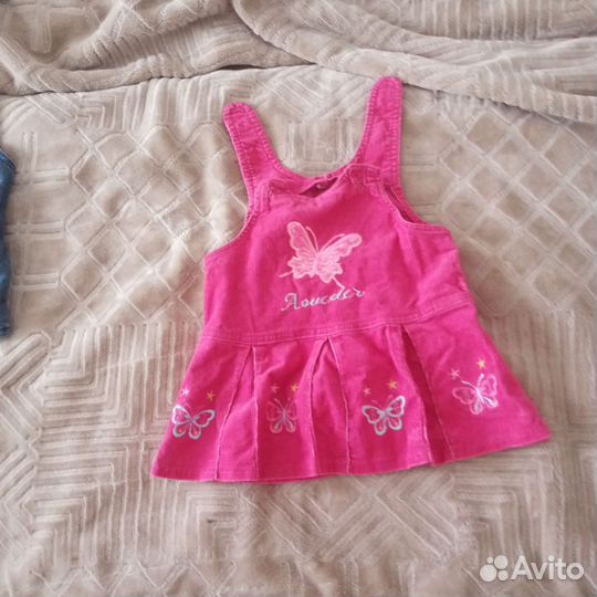 Вещи пакетом на девочку 80 86