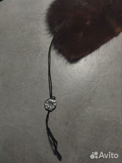 Натуральный воротник из меха норки