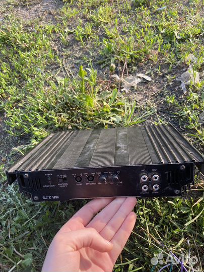 Сабвуфер и усилитель