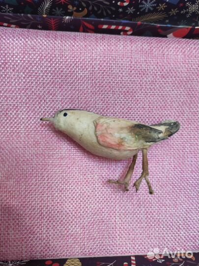 Елочные ватные игрушки