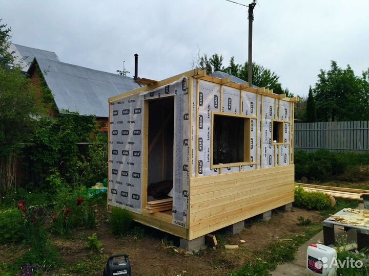 Каркасная баня