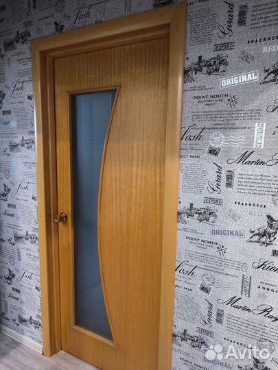 Дверь межкомнатная 800 с коробкой бу