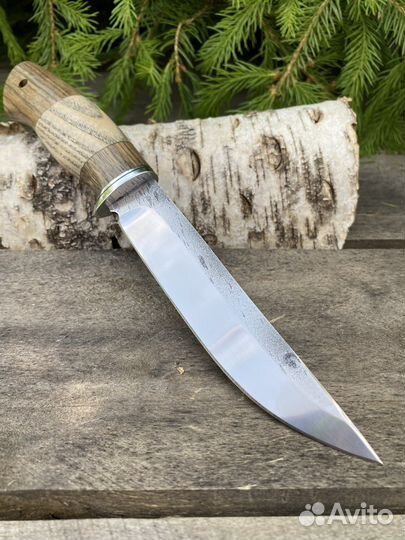 Нож охотничий кованый х12 мф