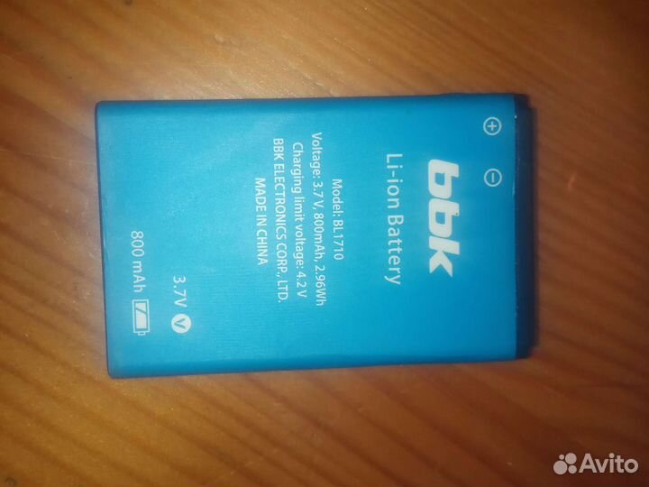 Аккумулятор на мобильный телефон BBK F1710