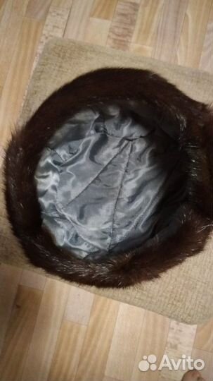 Шапка норковая