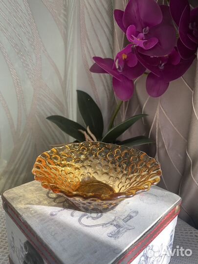 Набор для варенья из карамельного стекла