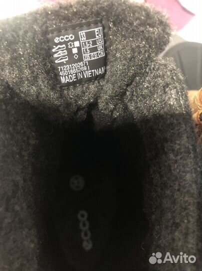 Полусапоги ecco winter freeze