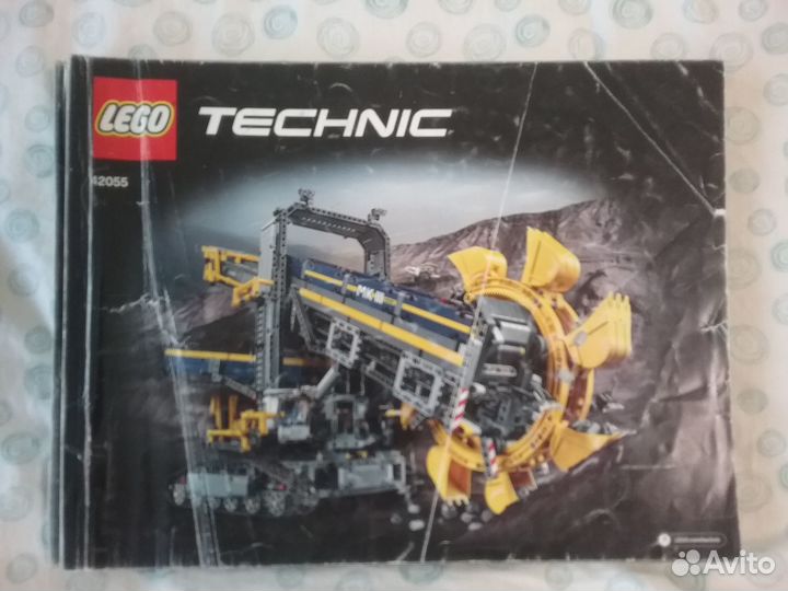 Конструктор Лего/Lego 42055 Роторный экскаватор