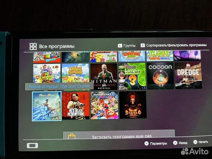 Nintendo switch oled прошитая + 256gb