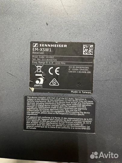 Радиосистема sennheiser EM - XSW1