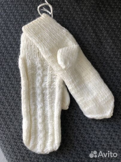 Варежки ручной работы