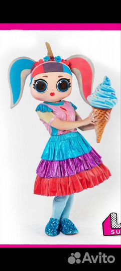 Костюм для аниматоров, костюм Деда Мороза