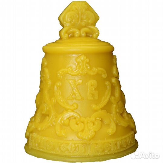 Силиконовая форма для свечей Колокол пасхальный 1