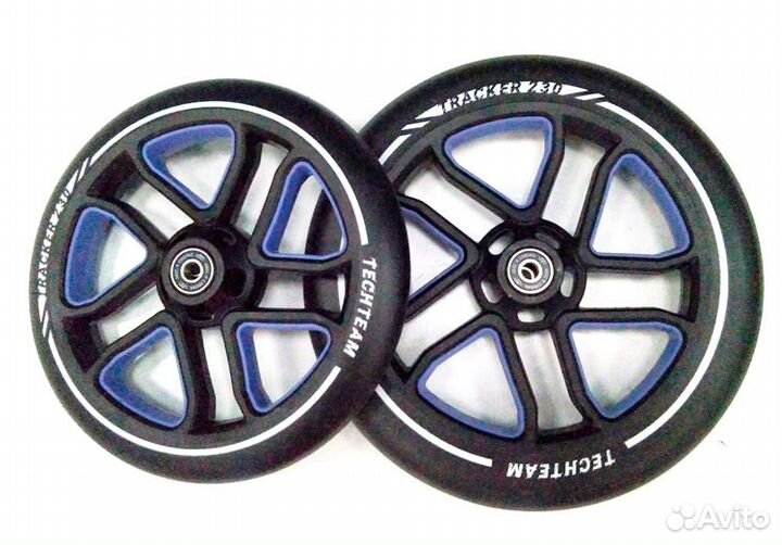 Набор 2 колеса (230мм+200мм) и 4 подшипника abec