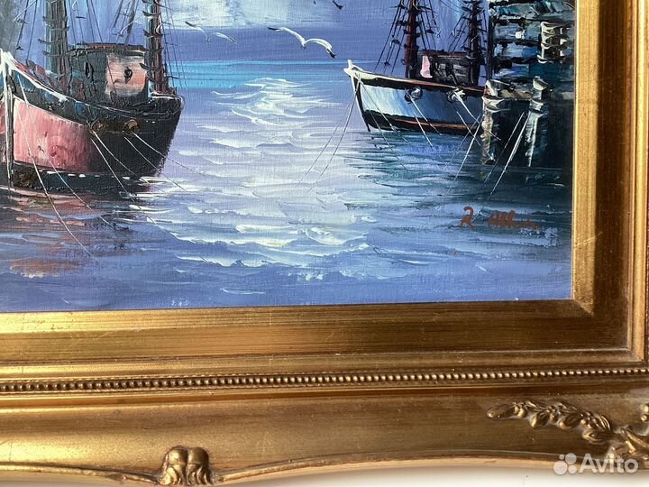 Старая картина. Италия