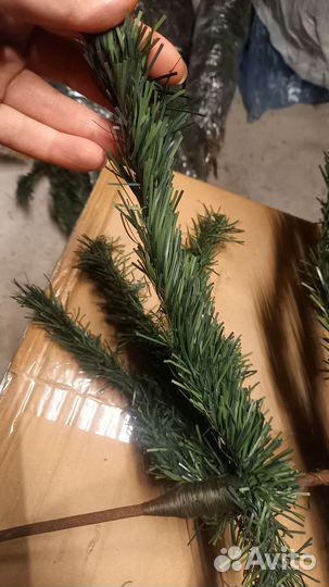 Еловые ветки искусственные