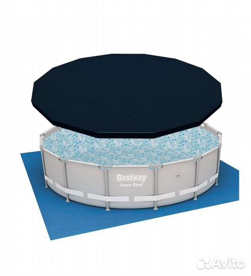 Каркасный бассейн 457 на 122 / Новый