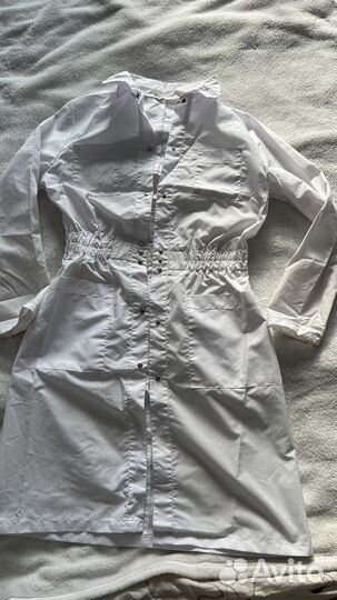 Белый медицинский халат женский 42-44