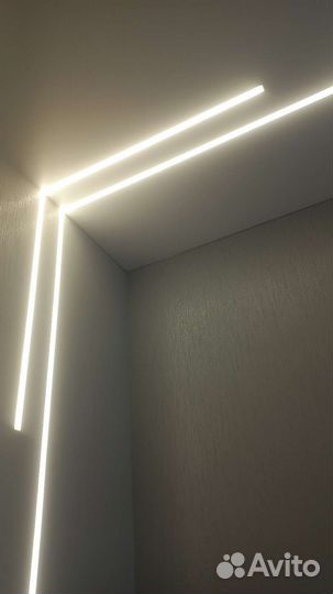 Натяжные потолки установка