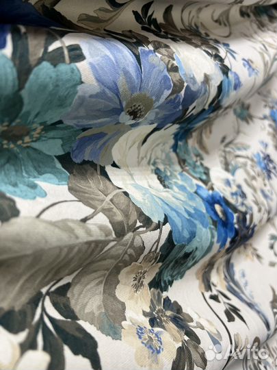 Ткань для штор принт