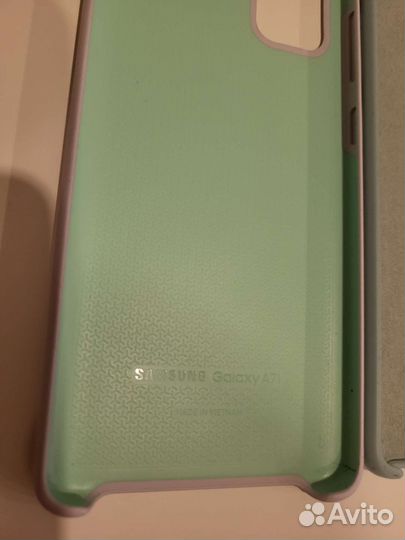 Чехол Samsung Silicone Cover для Samsung A71