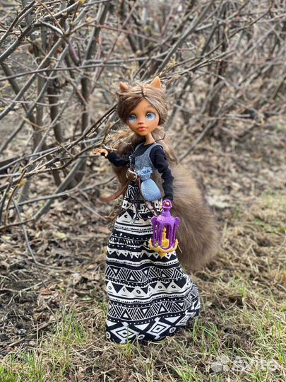 Ооак Волчица Клодин кукла Монстр хай