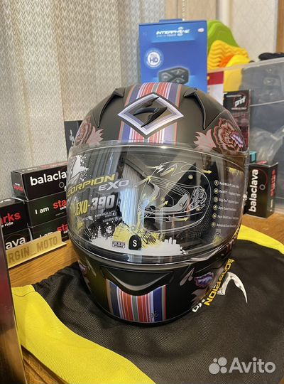 Шлем женский Scorpion новый